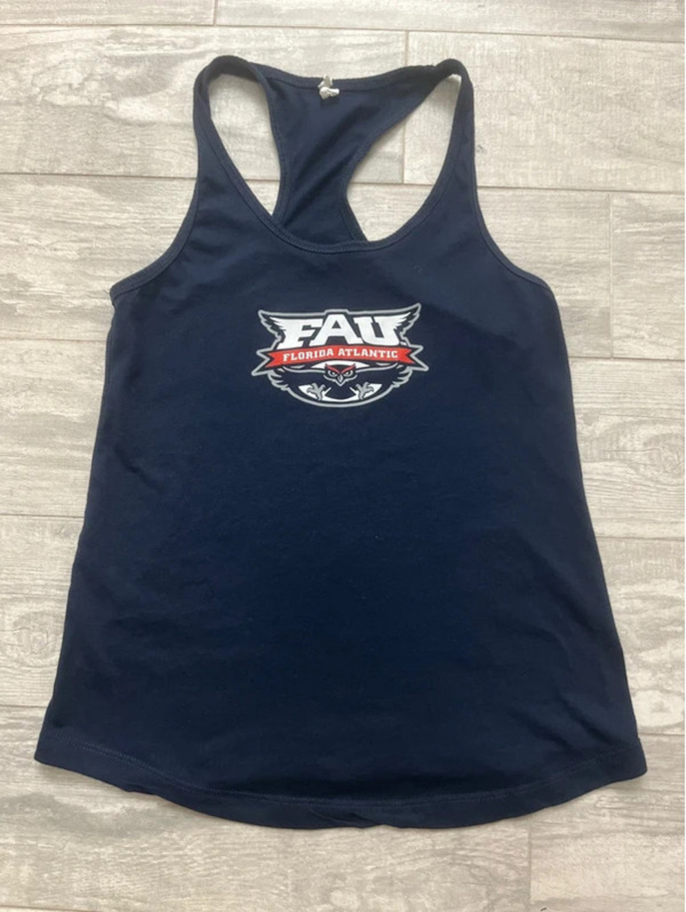 FAU women’s navy tank